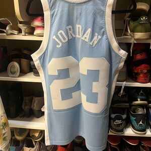 Michael Jordan. North Carolina Basketball Jersey. NWT. Size 36 (small)